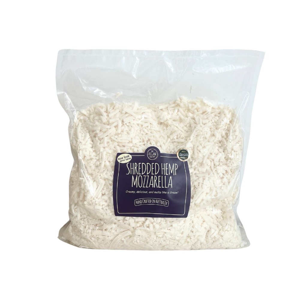Hemp Mozzarella Shredded 2kg - FS BAG