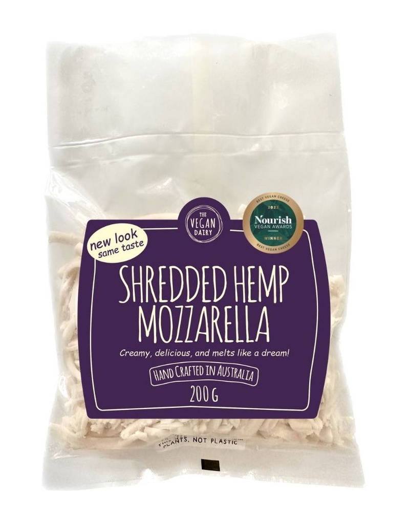 Hemp Mozzarella Shredded - 6 x 200g - CASE OF 6